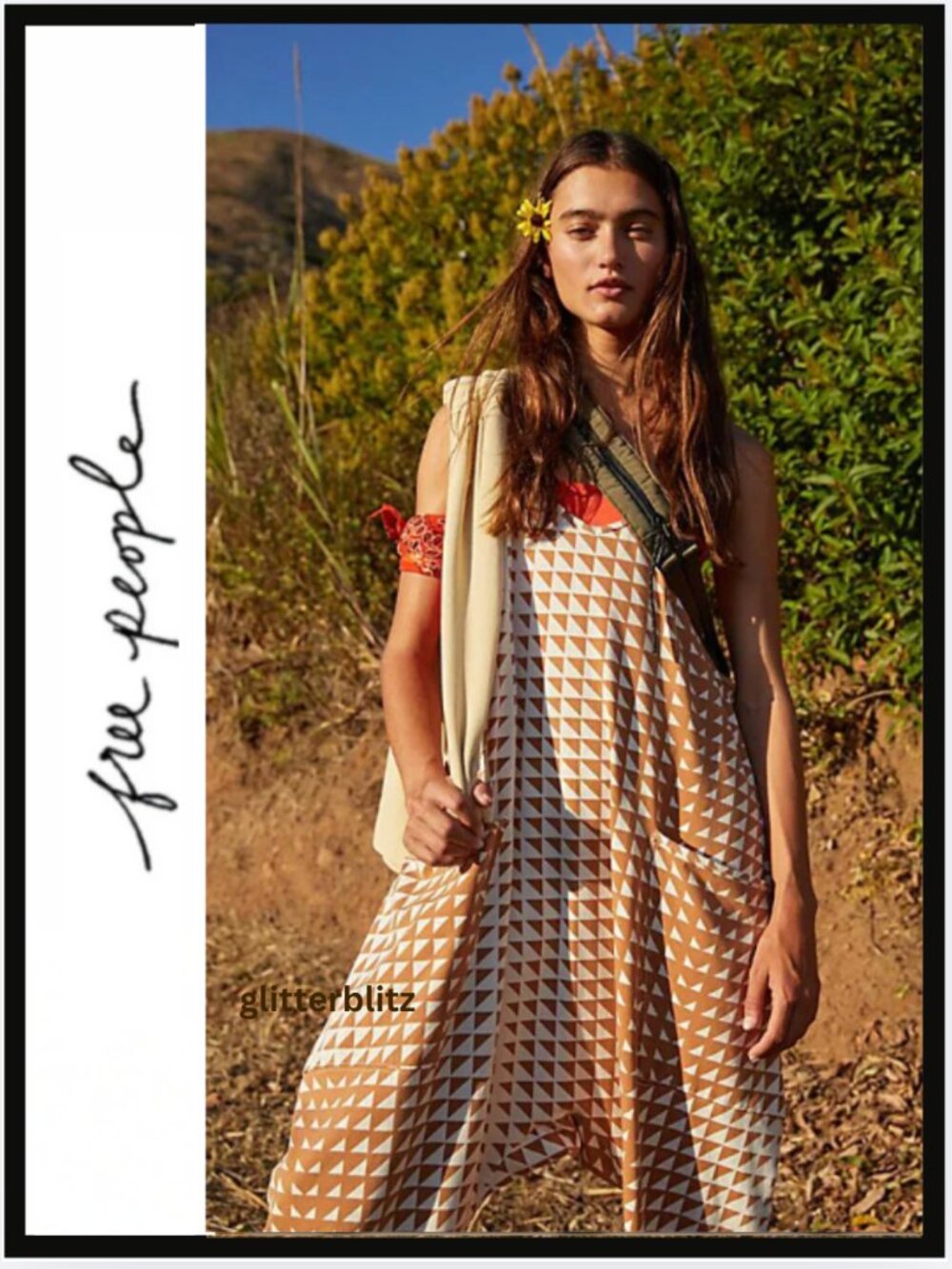 Free People Hot Shot Printed Onesie In Transition Canvas